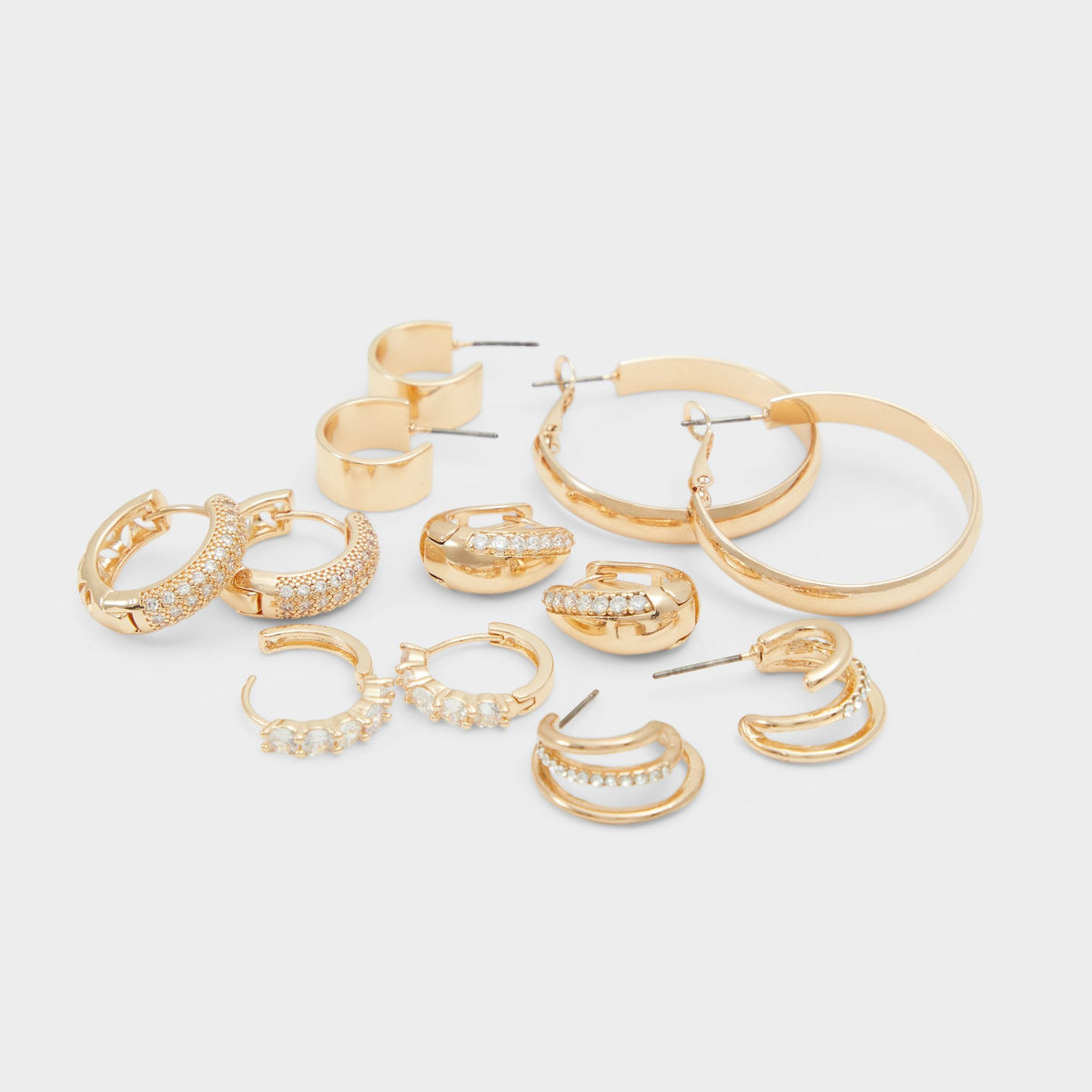 Gold/clear multi Talalagyn Gold/Clear Multi Women's Earrings - Hoop earrings | Aldo