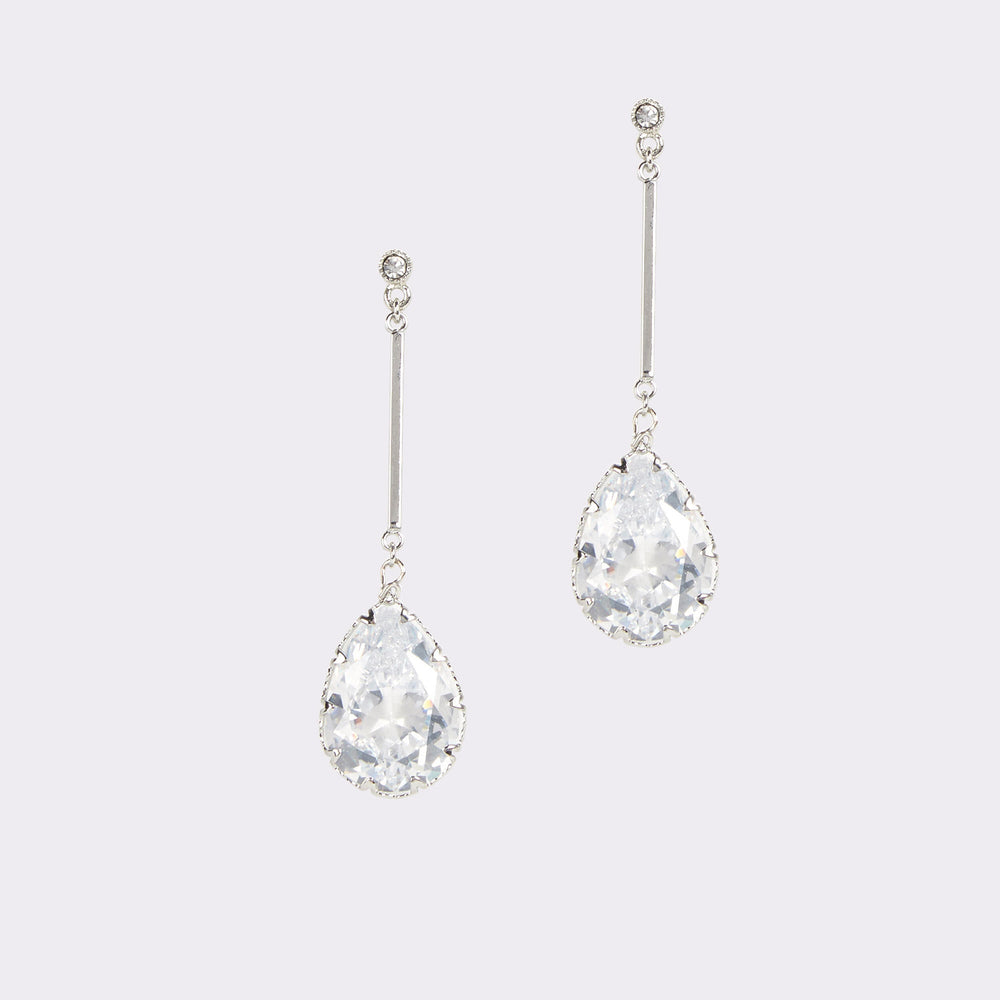 Silver/Clear Multi Cares Silver/Clear Multi Women's Earrings - Chandelier earrings | Aldo