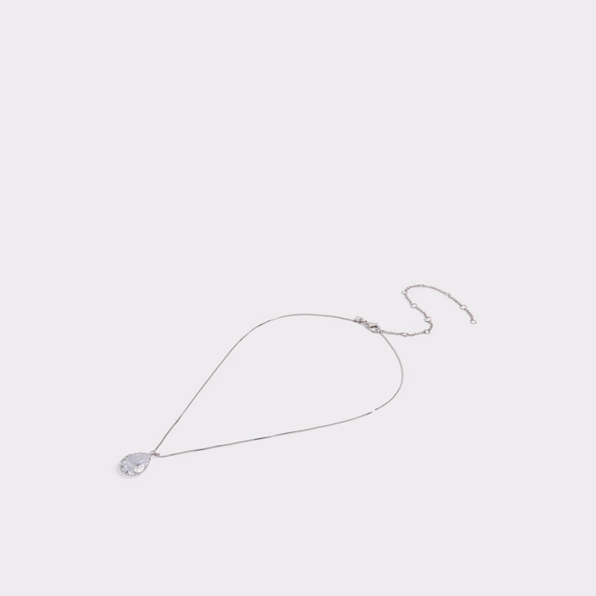 Silver/Clear Multi Beauceron Silver/Clear Multi Women's Necklaces - Teardrop necklace | Aldo