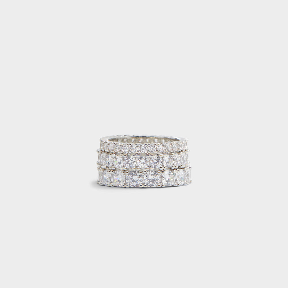 Silver/clear multi Uniawen Silver/Clear Multi Women's Rings - Stackable rings | Aldo