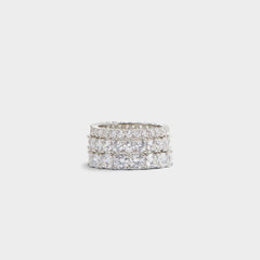 Silver/clear multi Uniawen Silver/Clear Multi Women's Rings - Stackable rings | Aldo