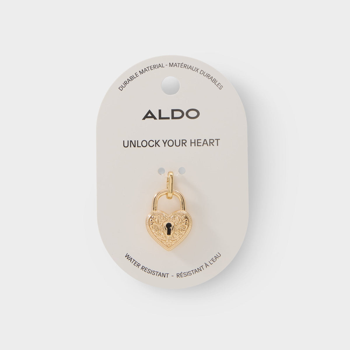 Gold Heartlock in Gold - Jewelry charm | Aldo