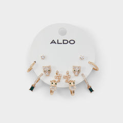 Gold/Clear Multi Junglechic Gold/Clear Multi Women's Earrings - Earrings | Aldo