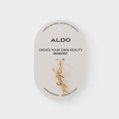 Gold Manifesto in Gold - Jewelry charm | Aldo
