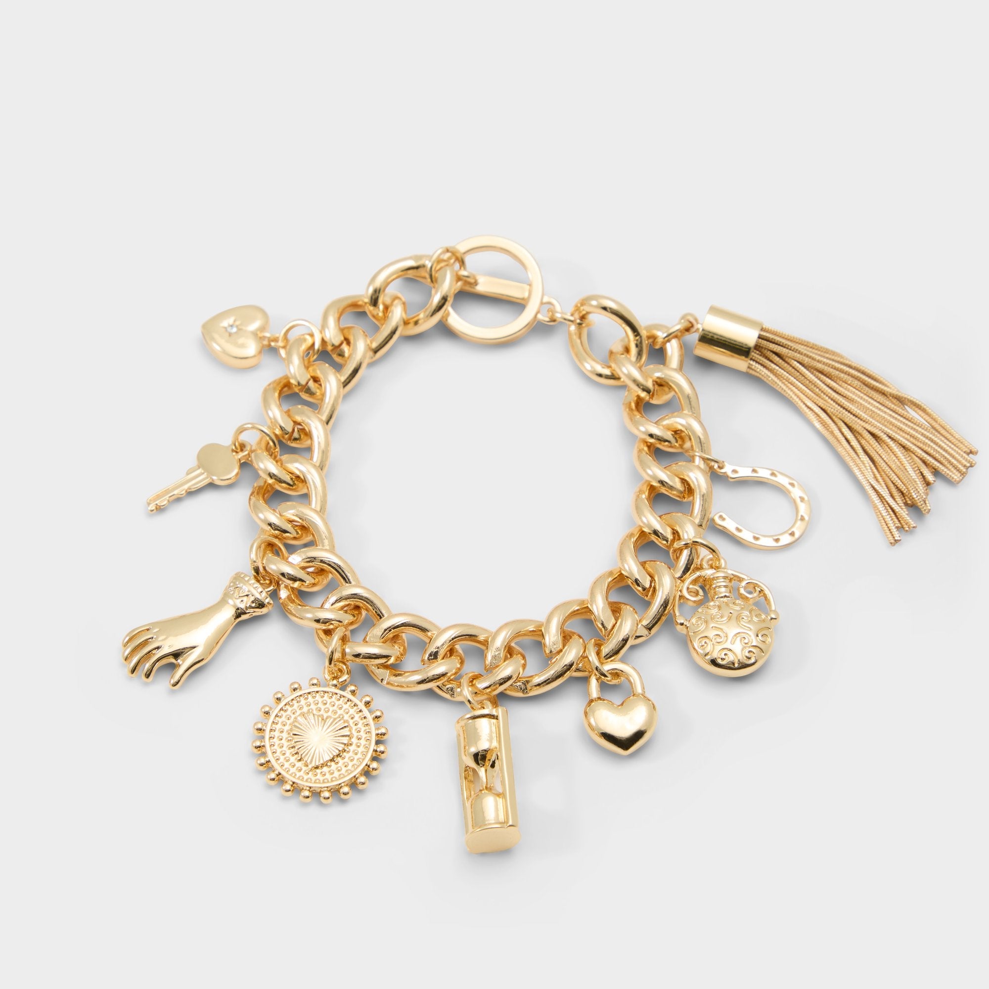 Gold Charmara in Gold - Charm bracelet | Aldo
