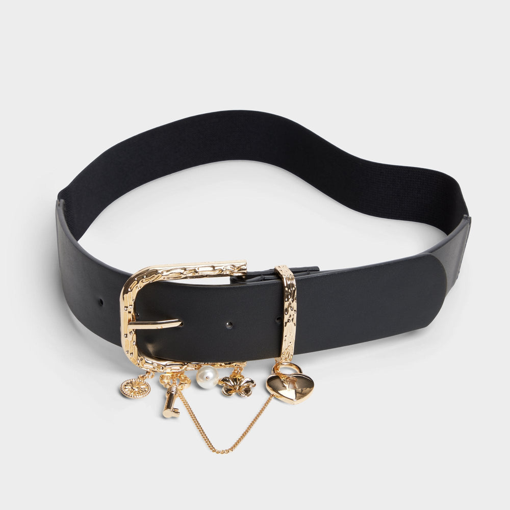 Black/gold multi Charmedbelt in Black Gold Multi - Belt | Aldo