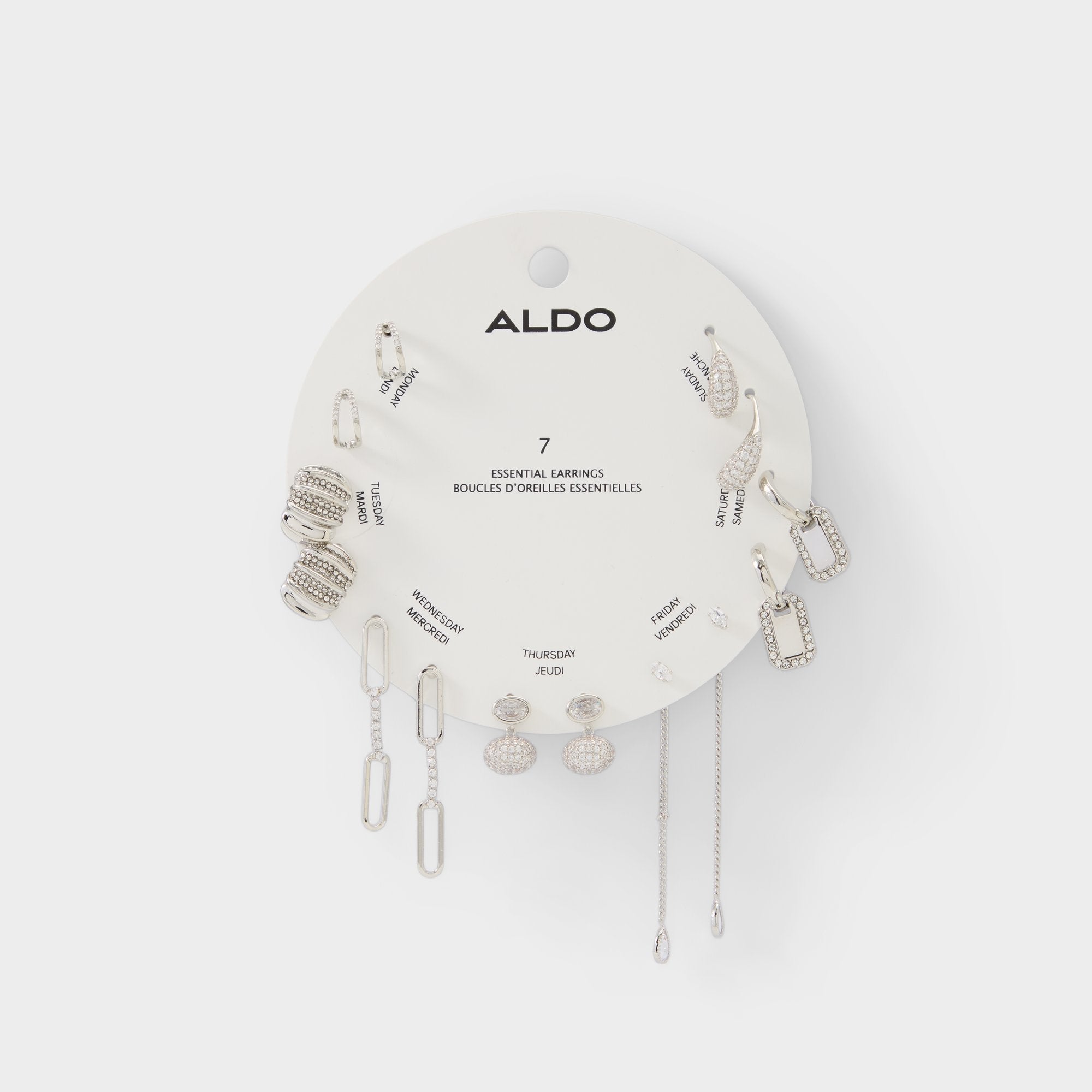 Silver/clear multi Partyessentials in Silver Clear Multi - Earring set | Aldo