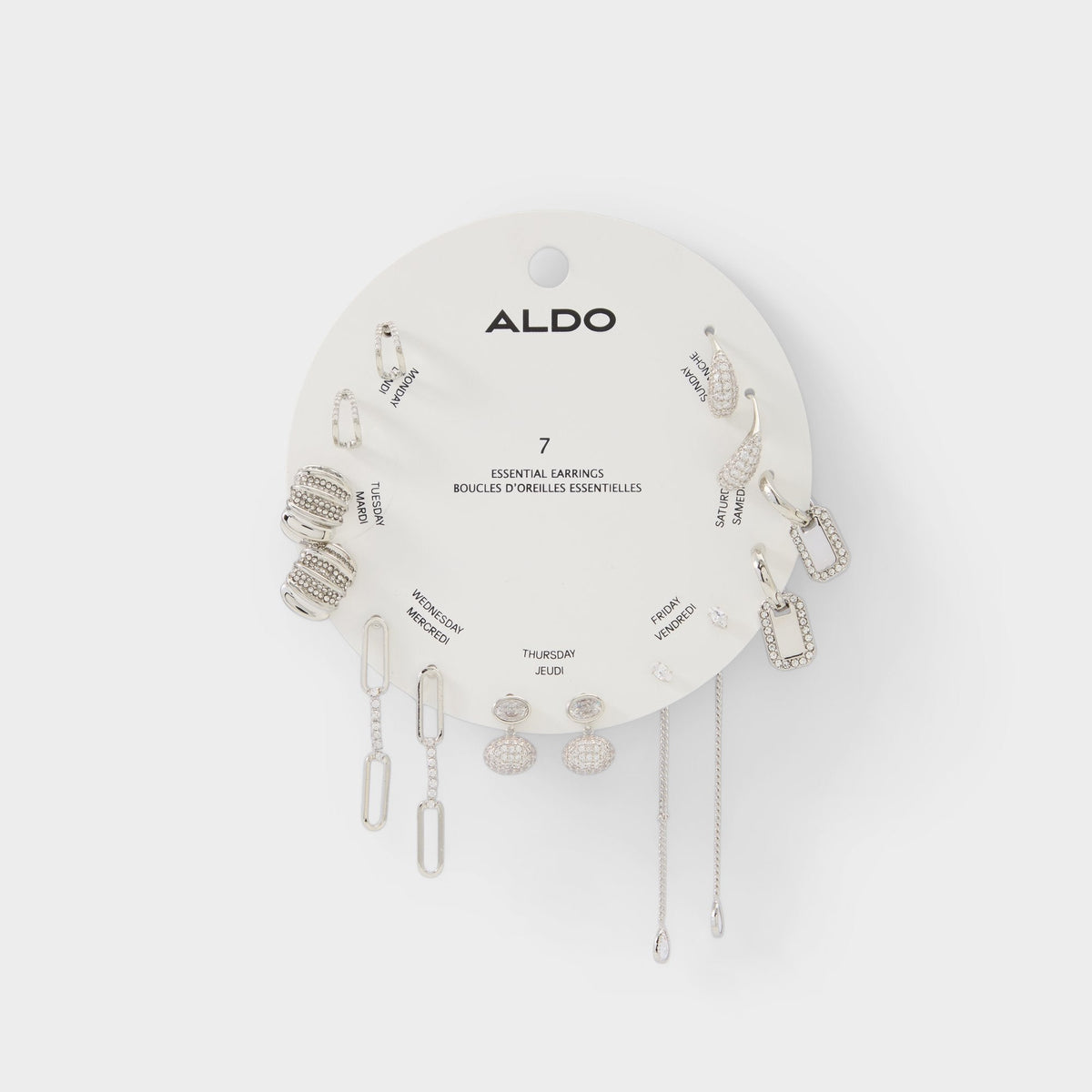 Silver/clear multi Partyessentials in Silver Clear Multi - Earring set | Aldo