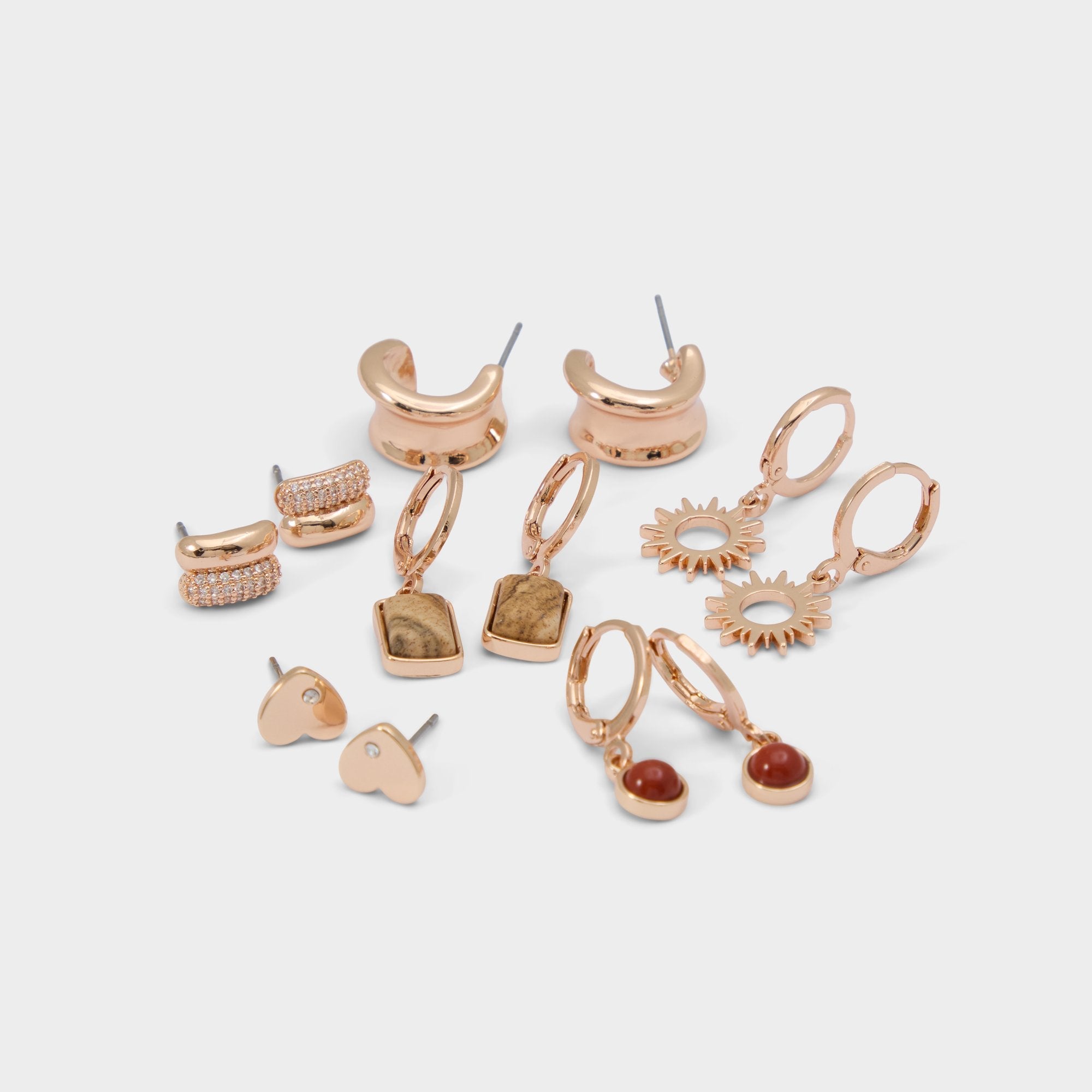 Other brown Everlly Other Brown Women's Earrings - Earring set | Aldo