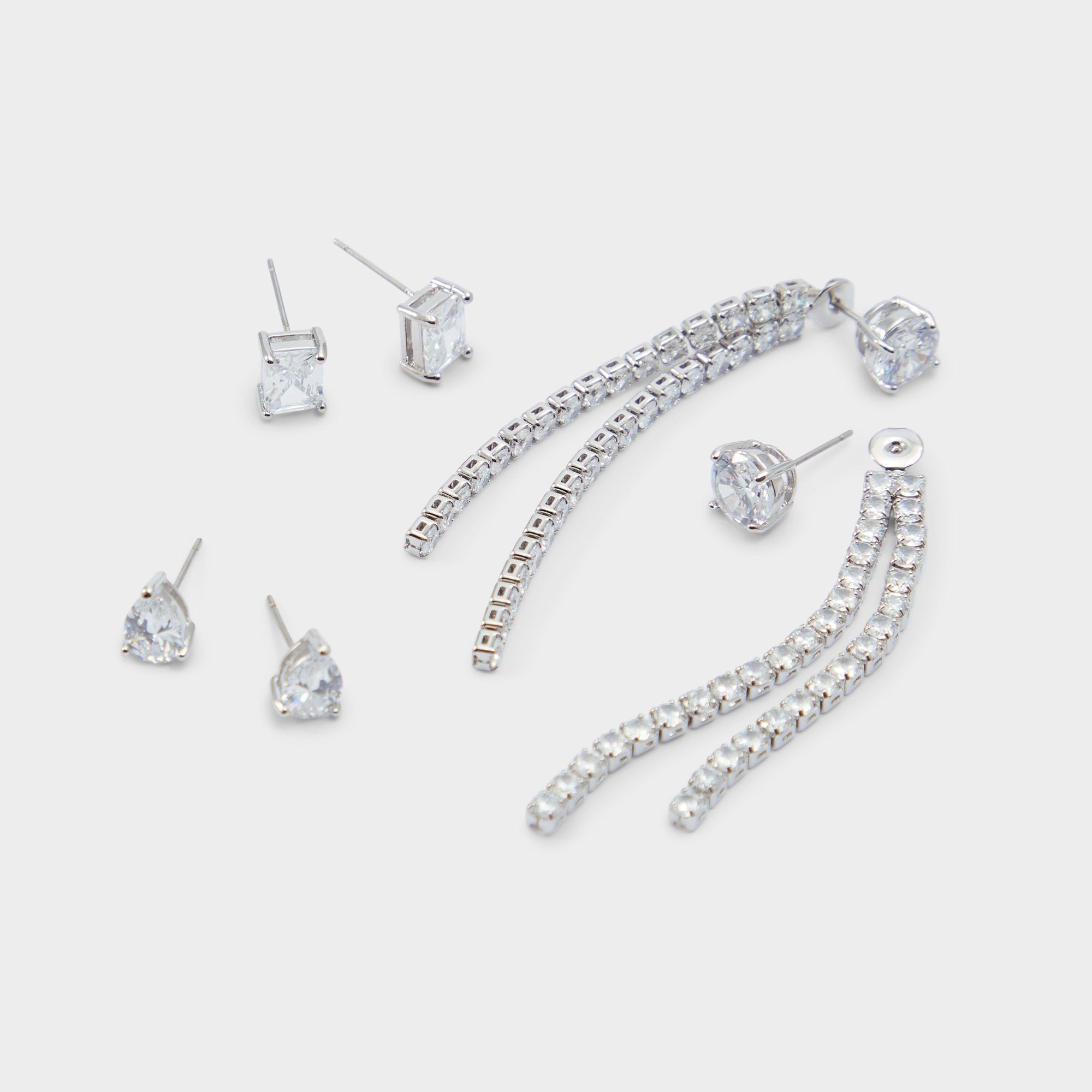 Silver/Clear Multi Javenalia Silver/Clear Multi Women's Earrings - Earrings | Aldo