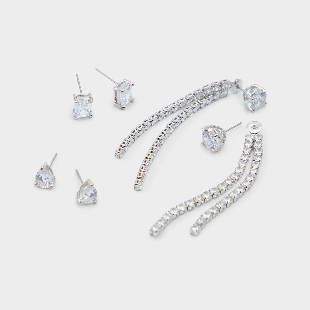 Silver/Clear Multi Javenalia Silver/Clear Multi Women's Earrings - Earrings | Aldo