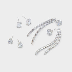Silver/Clear Multi Javenalia Silver/Clear Multi Women's Earrings - Earrings | Aldo