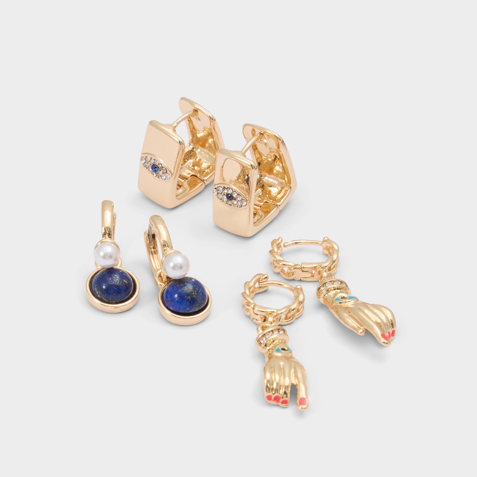 Navy Mystiquegaze in Navy - Hoop earrings | Aldo