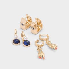Navy Mystiquegaze in Navy - Hoop earrings | Aldo