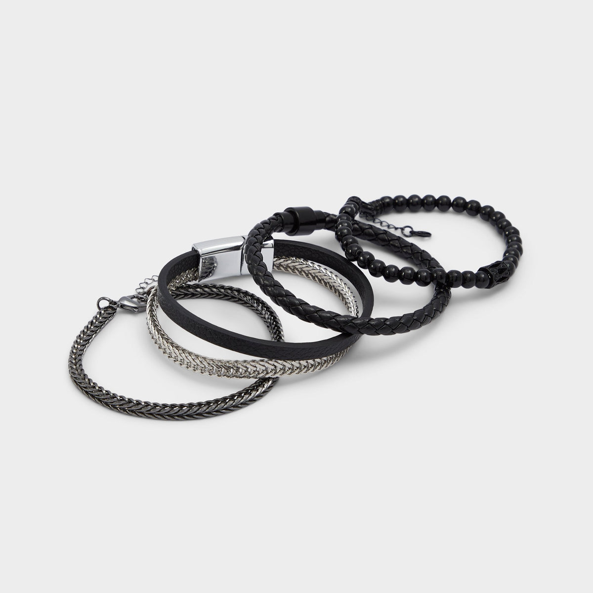 Black/silver multi Danniell Black/Silver Multi Men's Jewelry - Bracelet | Aldo