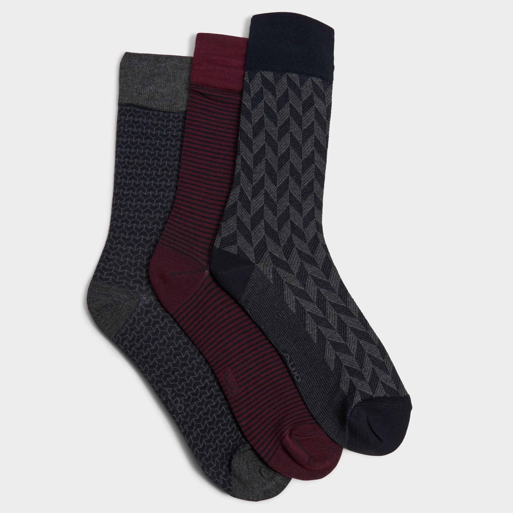 Dark Grey Samuell Dark Grey Men's Socks - Socks | Aldo