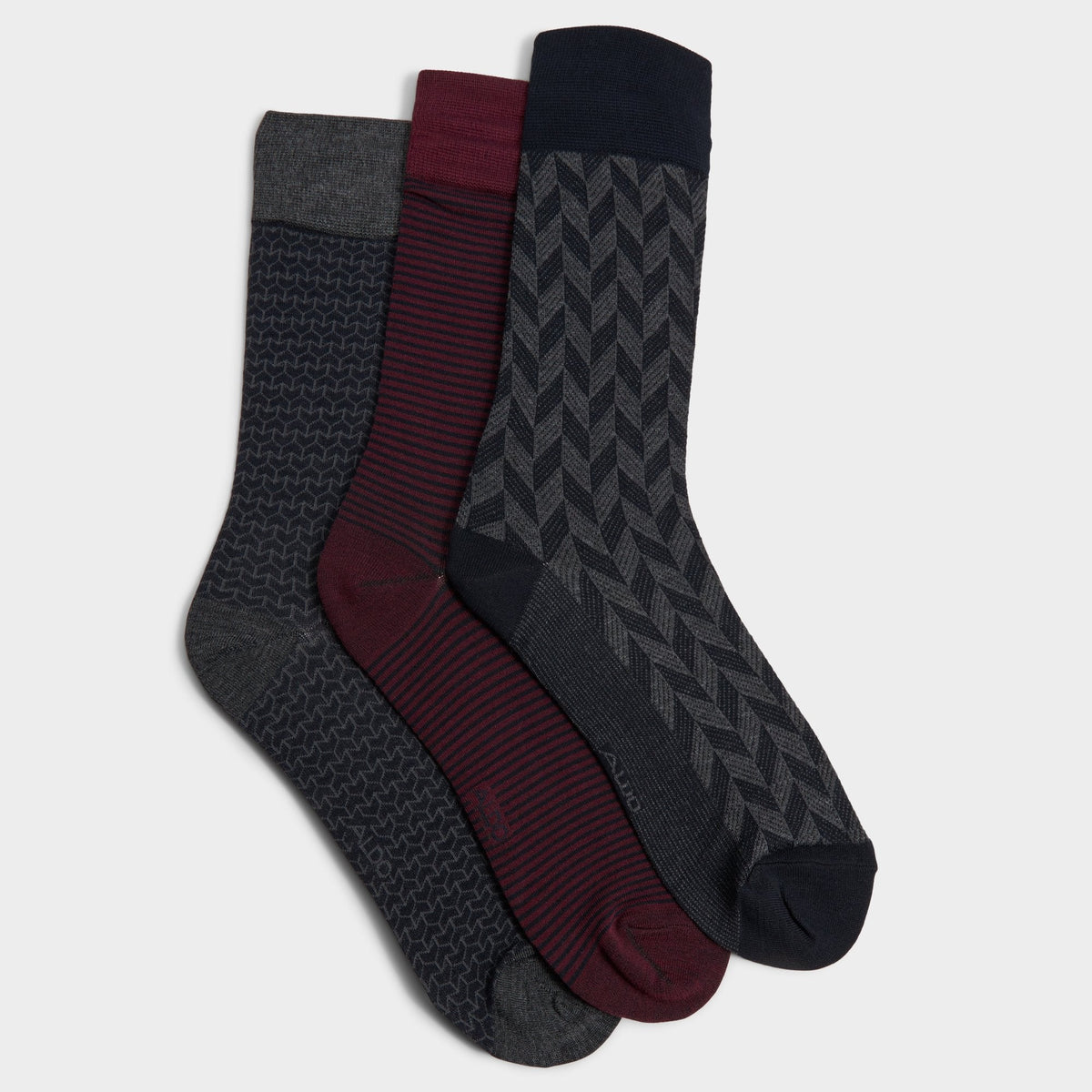 Dark Grey Samuell Dark Grey Men's Socks - Socks | Aldo