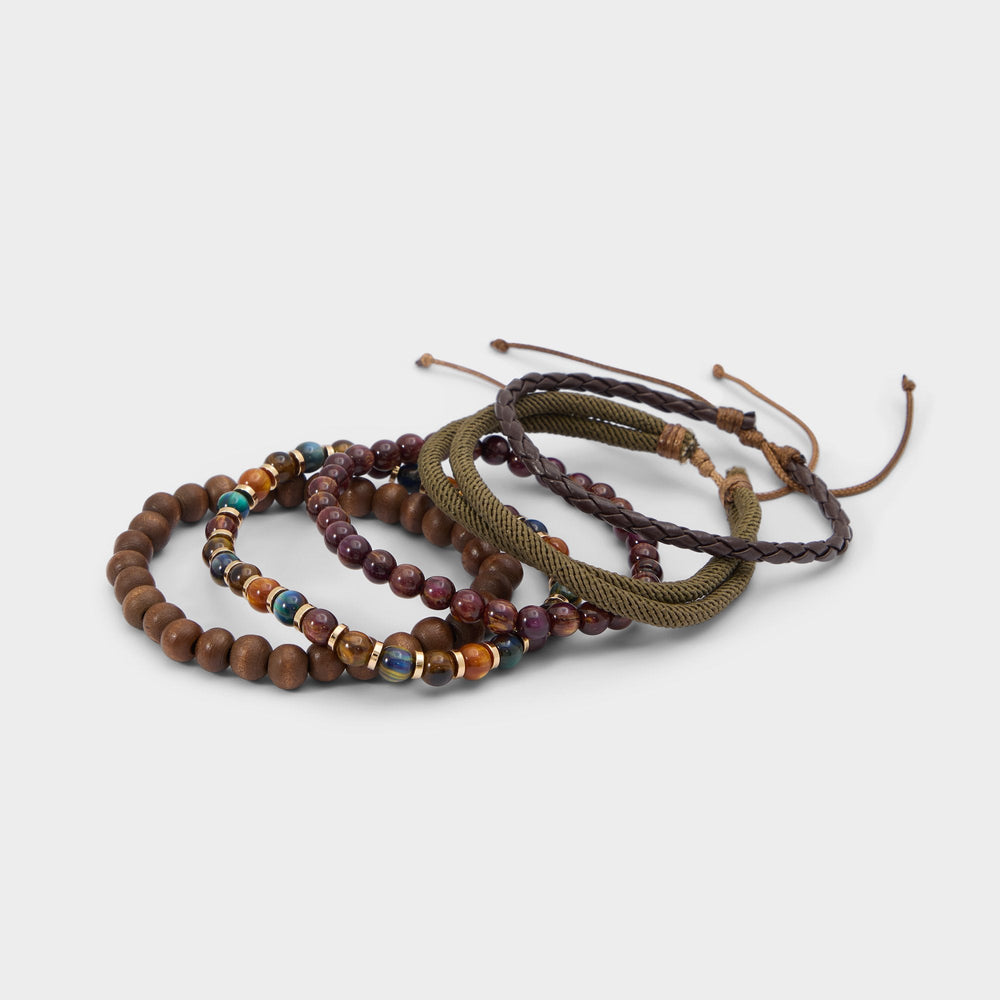 Dark brown Loggann in Dark Brown - Bracelet set | Aldo