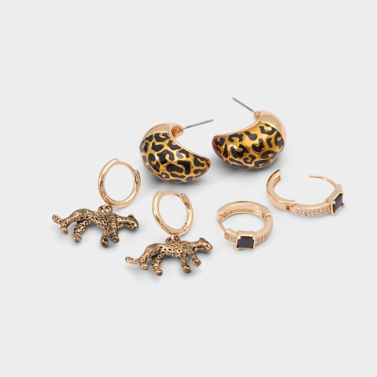 Black/Gold Multi Roarcity in Black Gold Multi - Hoop earrings | Aldo